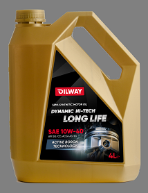 Масло моторное Dynamic Hi-Tech Long Life 10W-40 API SG/CD полусинтет. (4 л) Нефтесинтез