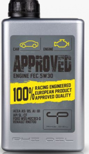 Масло моторное PHI OIL Approved Engine FEC 5W-30 (5 л)