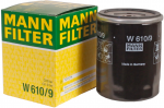 W 610/9 Фильтр масляный MANN-FILTER