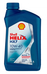 Полусинтетическое масло Shell Helix HX7 10W-40 (1л) 550051574