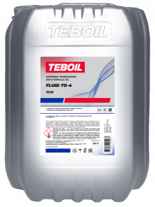 TEBOIL FLUID TO-4 10W (20 л)  NEW канистра!