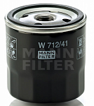 W 712/41 Фильтр масляный MANN-FILTER