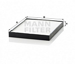 CU 2634 Салонный фильтр MANN-FILTER