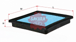 Фильтр воздушный Sakura A61370