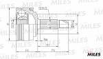 GA20195 MILES ШРУС LADA 110-112/08-099 1.1-1.5 86- нар. 
