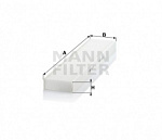 CU 5141 Салонный фильтр MANN-FILTER