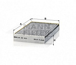CUK 26 005 Салонный фильтр MANN-FILTER