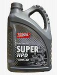 Масло полусинтетические дизельное  TEBOIL SUPER HPD 10W40 (4 л)