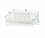 CU 1835 Салонный фильтр MANN-FILTER