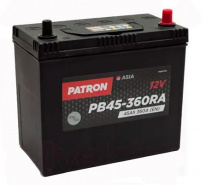 Аккумуляторная батарея PATRON PB45-360RA 45Ah (полярность обратная)