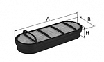 Воздушный фильтр MANN-FILTER ДВС а/м CF 2120